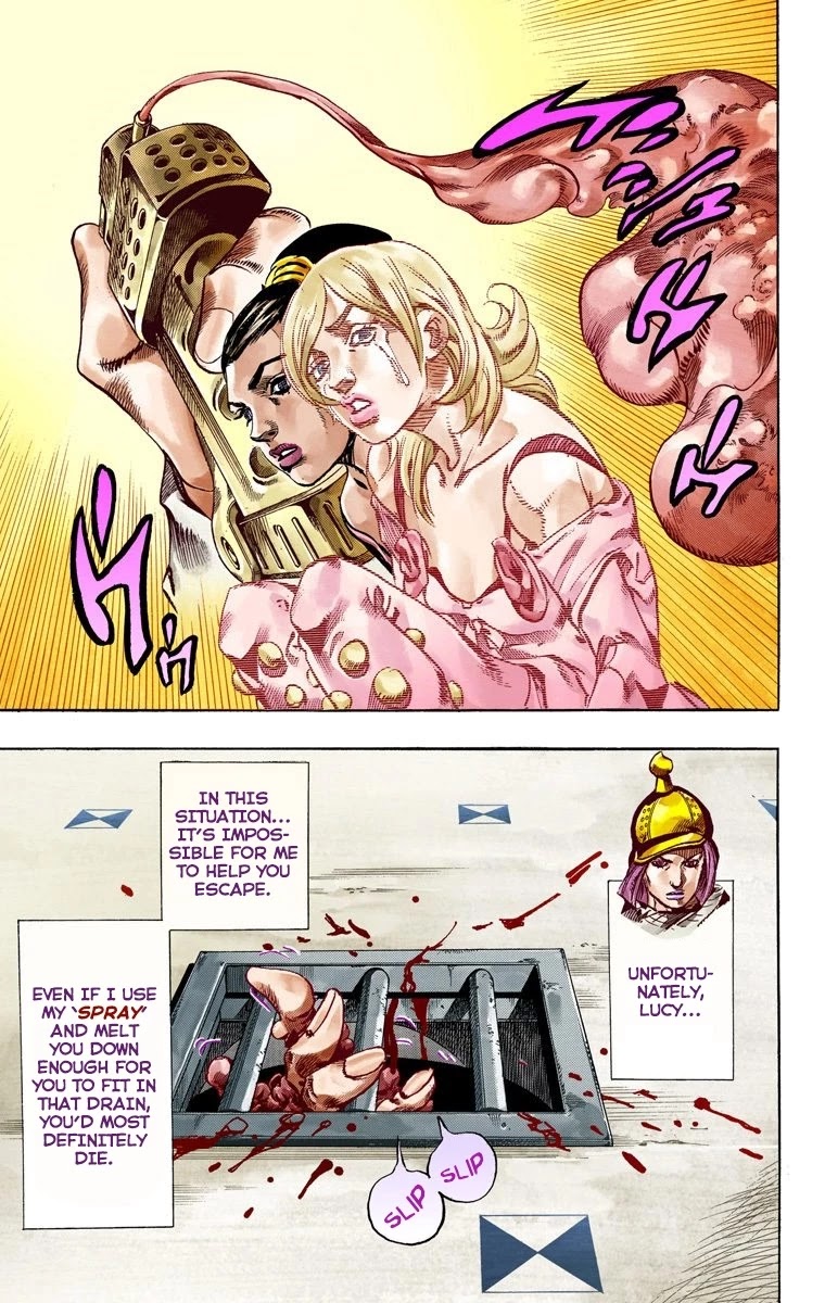 JoJo's Bizarre Adventure Part 7 - Steel Ball Run (Official Colored) chapter 50 page 47