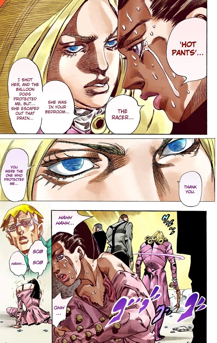JoJo's Bizarre Adventure Part 7 - Steel Ball Run (Official Colored) chapter 50 page 50