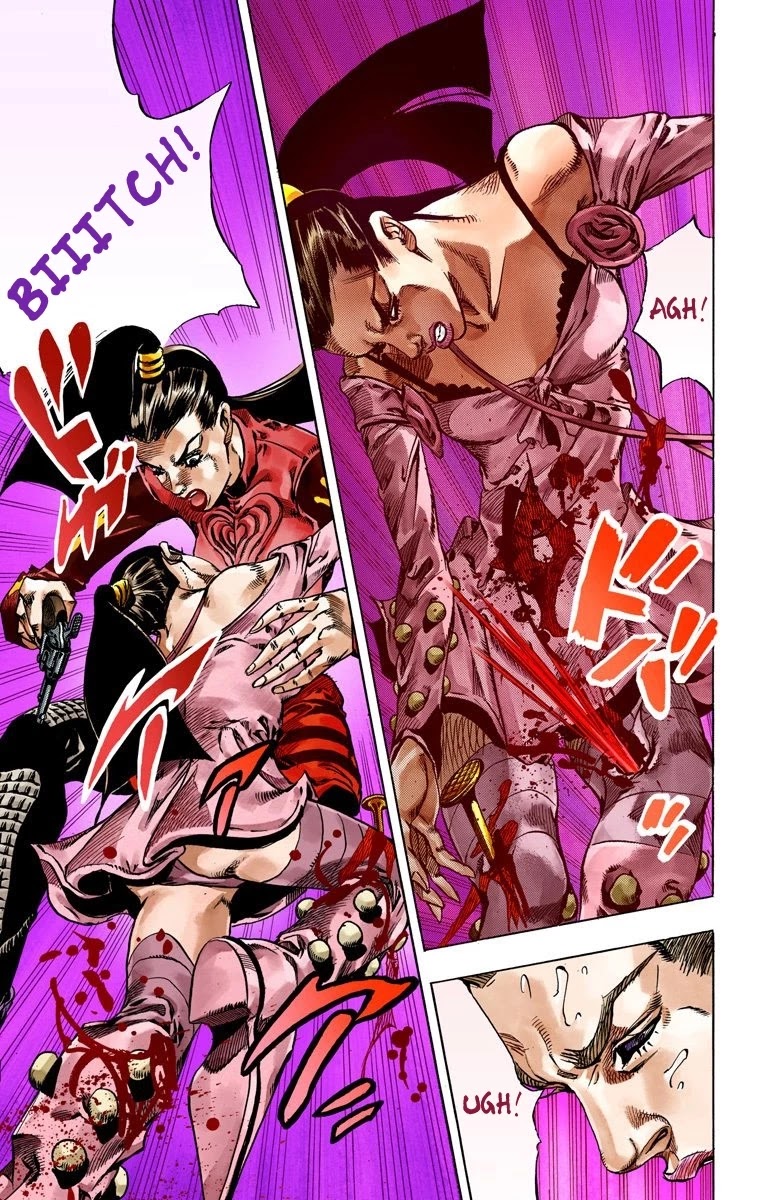 JoJo's Bizarre Adventure Part 7 - Steel Ball Run (Official Colored) chapter 50 page 9