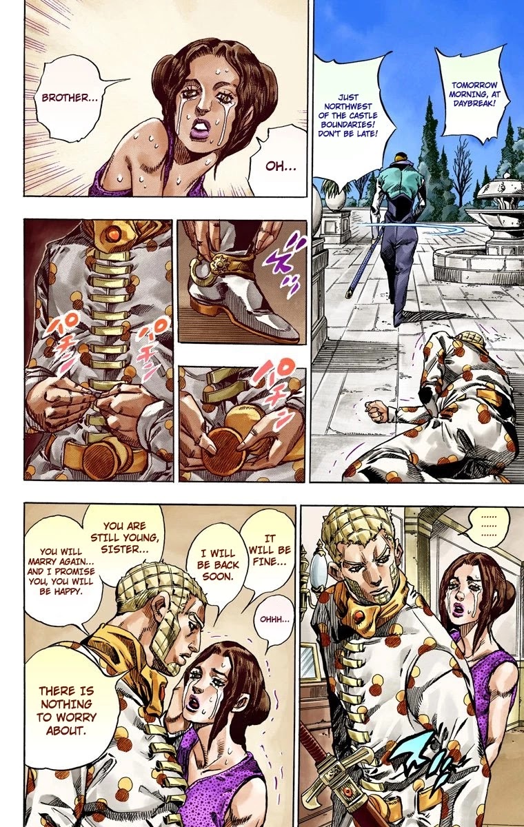 JoJo's Bizarre Adventure Part 7 - Steel Ball Run (Official Colored) chapter 51 page 13