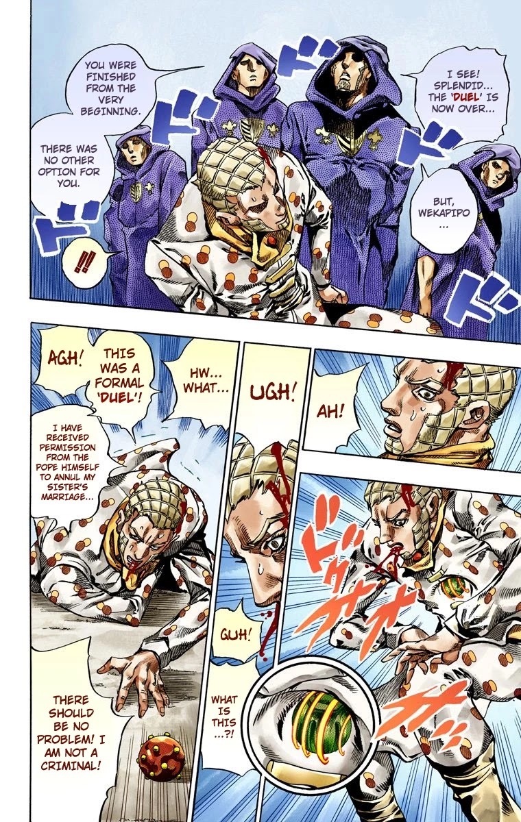 JoJo's Bizarre Adventure Part 7 - Steel Ball Run (Official Colored) chapter 51 page 18