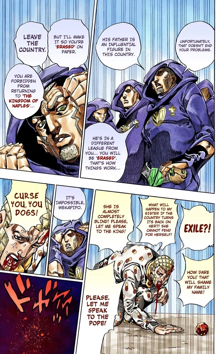JoJo's Bizarre Adventure Part 7 - Steel Ball Run (Official Colored) chapter 51 page 19