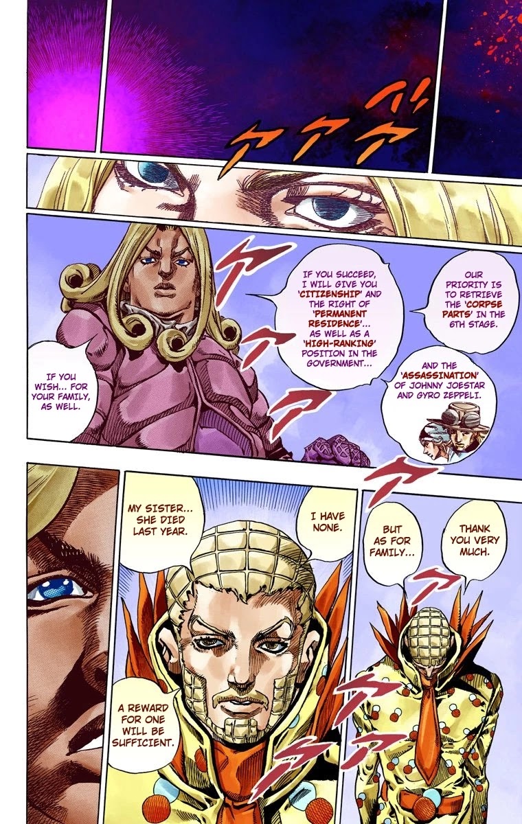 JoJo's Bizarre Adventure Part 7 - Steel Ball Run (Official Colored) chapter 51 page 20