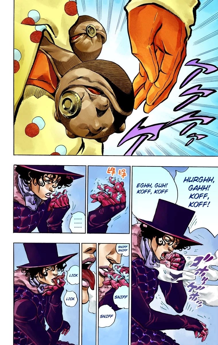 JoJo's Bizarre Adventure Part 7 - Steel Ball Run (Official Colored) chapter 51 page 22