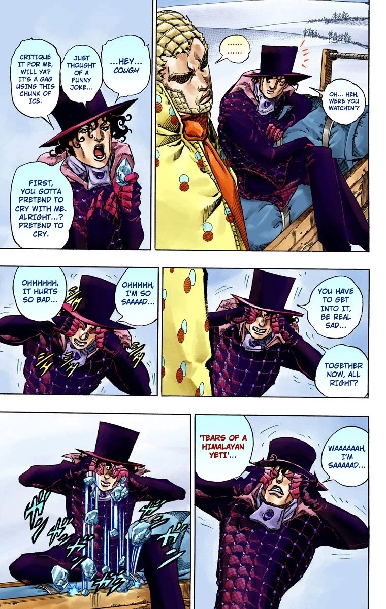 JoJo's Bizarre Adventure Part 7 - Steel Ball Run (Official Colored) chapter 51 page 23
