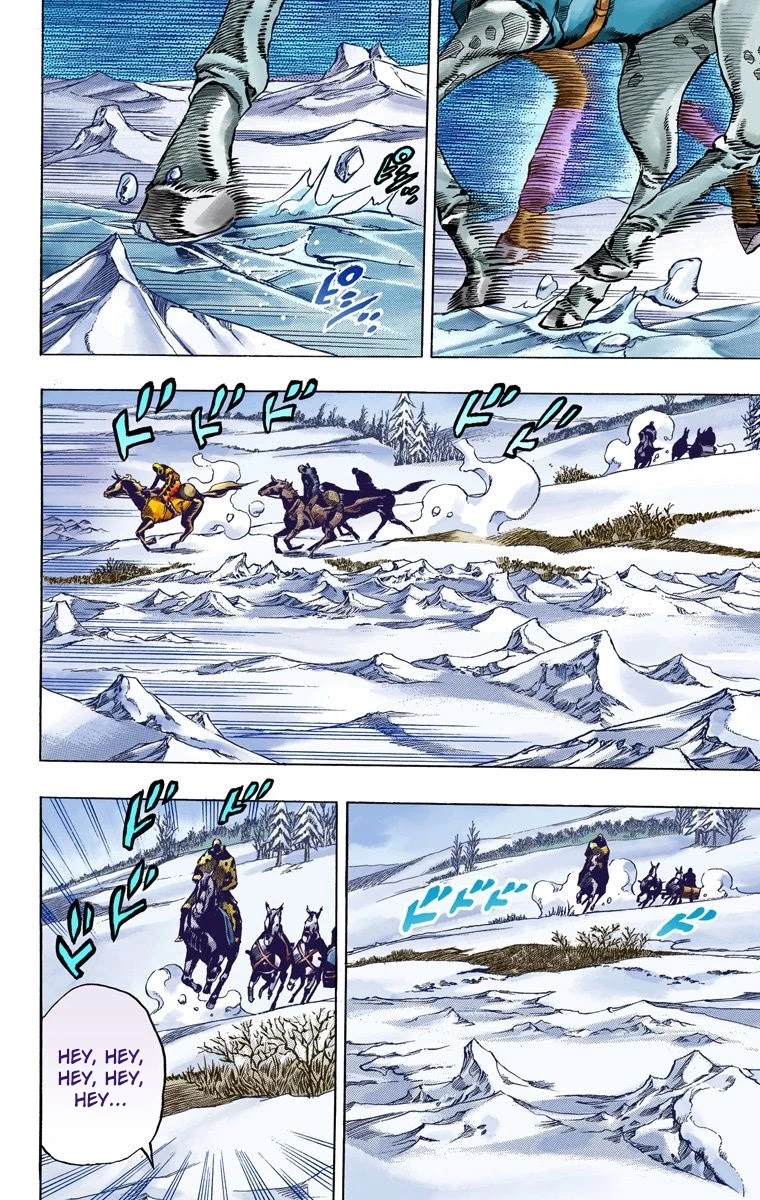 JoJo's Bizarre Adventure Part 7 - Steel Ball Run (Official Colored) chapter 51 page 39