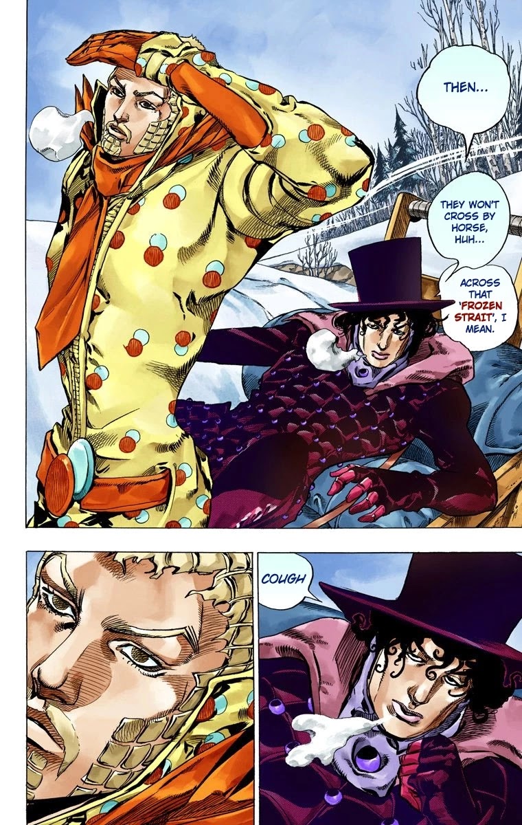 JoJo's Bizarre Adventure Part 7 - Steel Ball Run (Official Colored) chapter 51 page 4