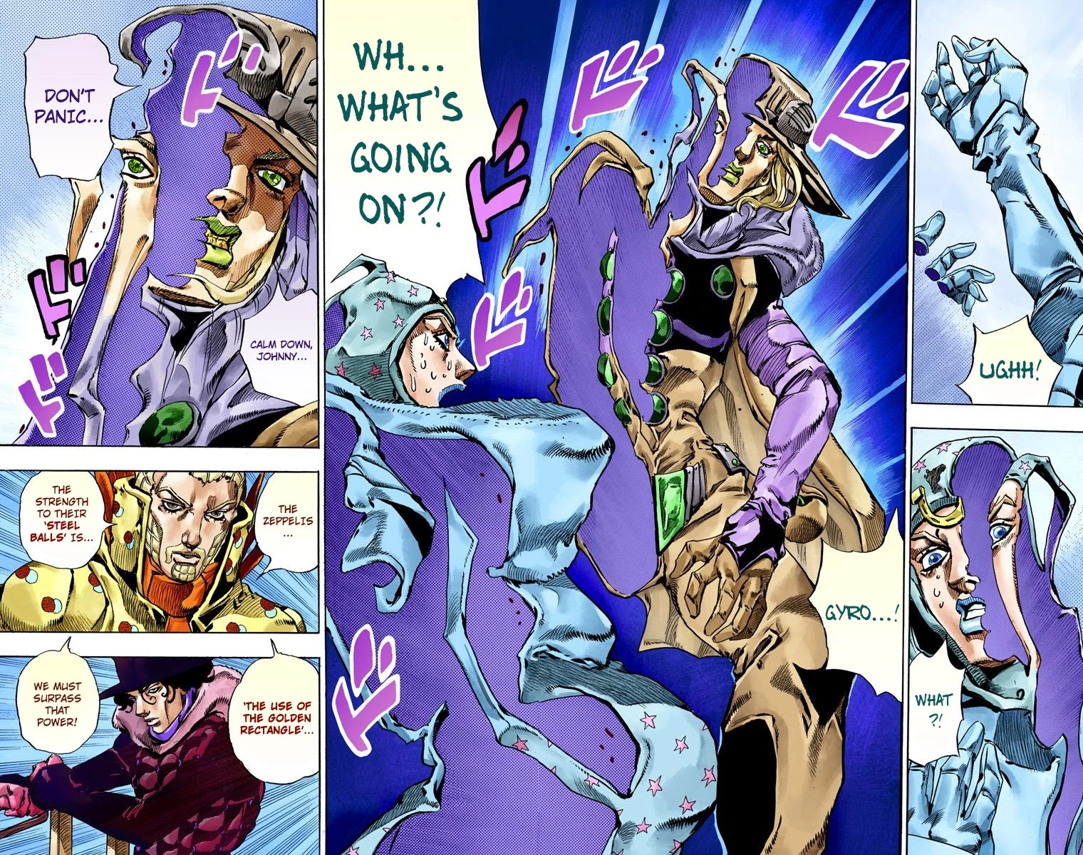 JoJo's Bizarre Adventure Part 7 - Steel Ball Run (Official Colored) chapter 51 page 49