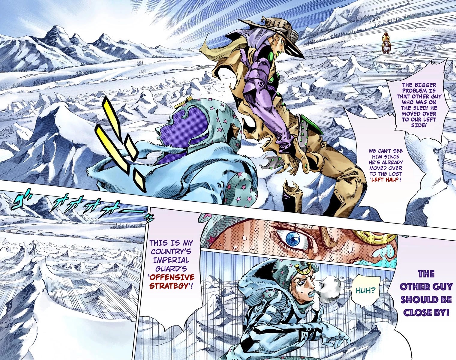 JoJo's Bizarre Adventure Part 7 - Steel Ball Run (Official Colored) chapter 52 page 15