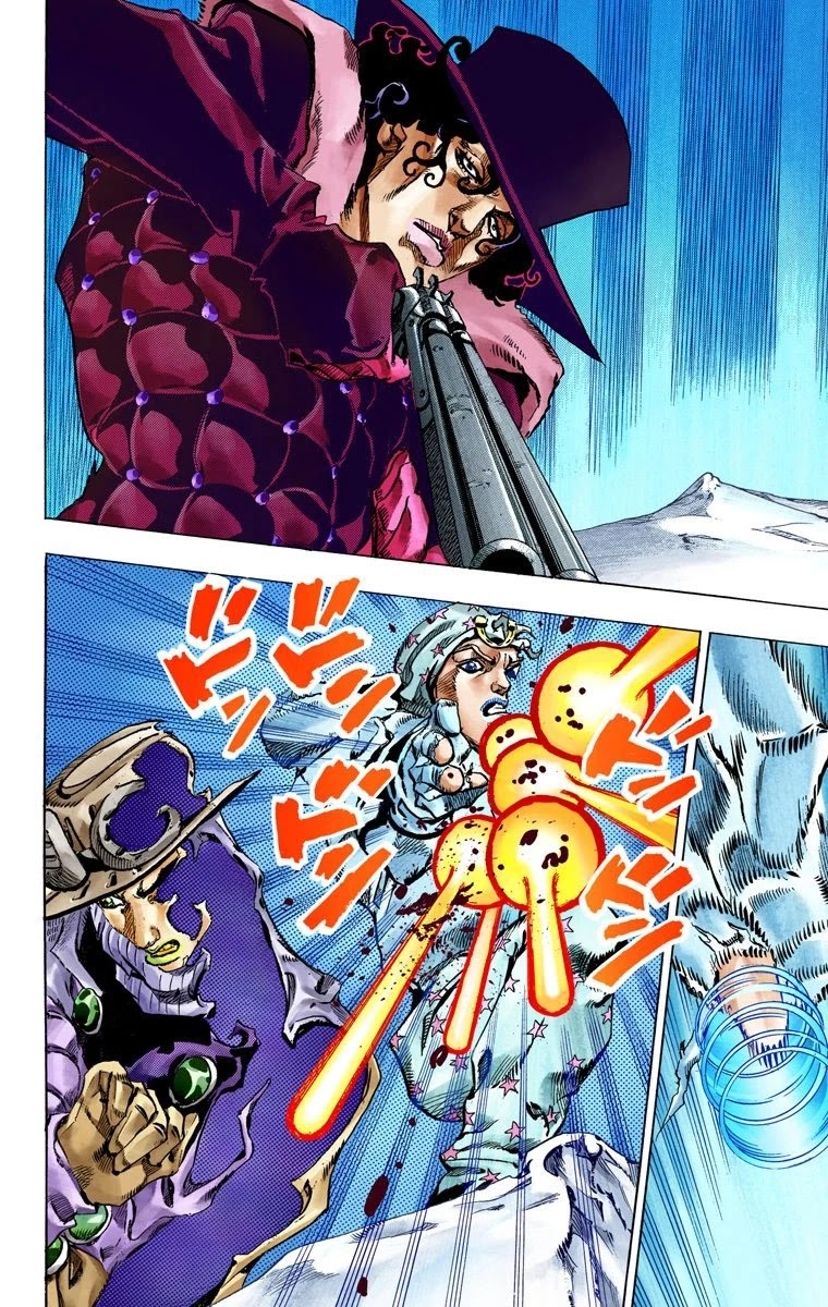 JoJo's Bizarre Adventure Part 7 - Steel Ball Run (Official Colored) chapter 52 page 18
