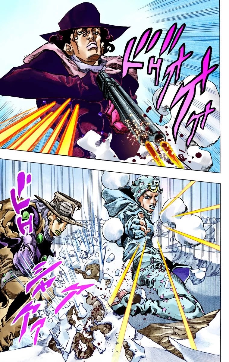 JoJo's Bizarre Adventure Part 7 - Steel Ball Run (Official Colored) chapter 52 page 19