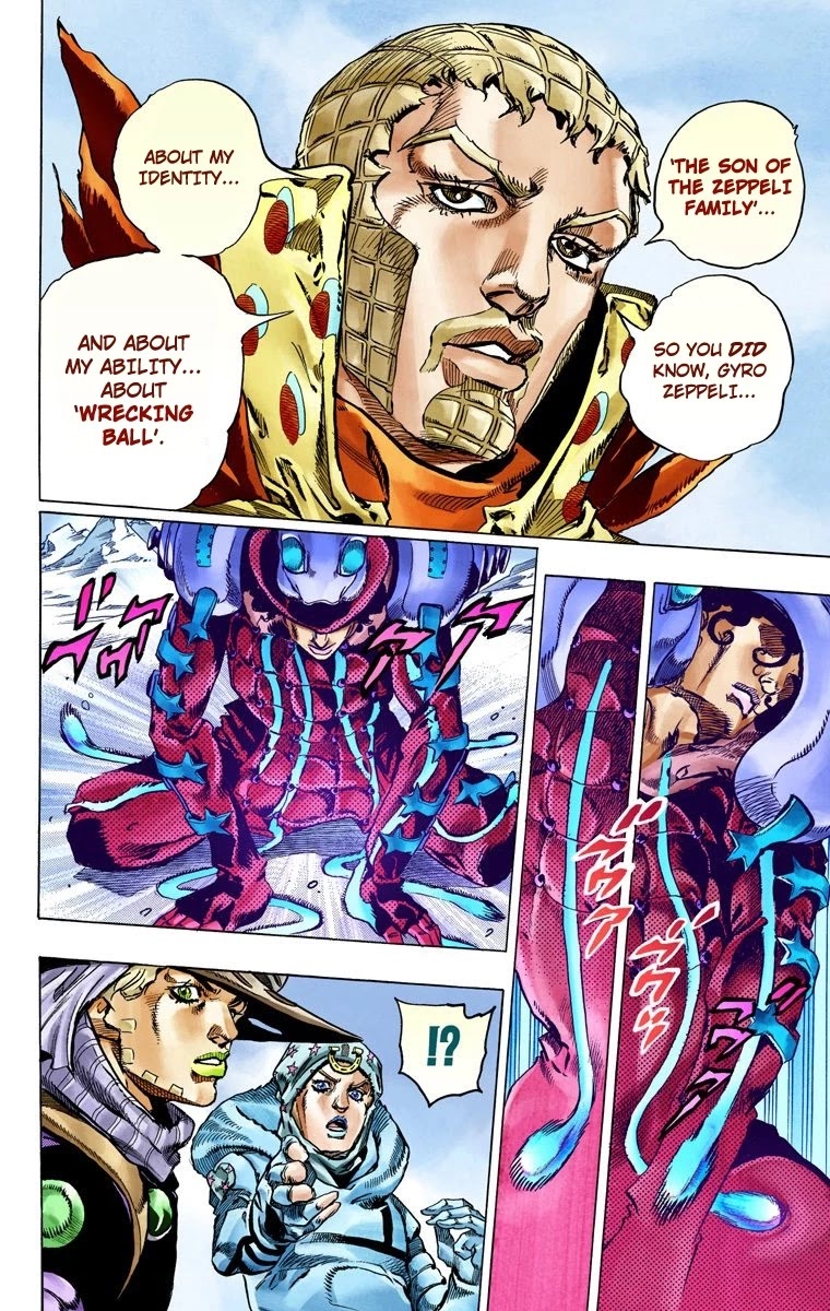 JoJo's Bizarre Adventure Part 7 - Steel Ball Run (Official Colored) chapter 52 page 21