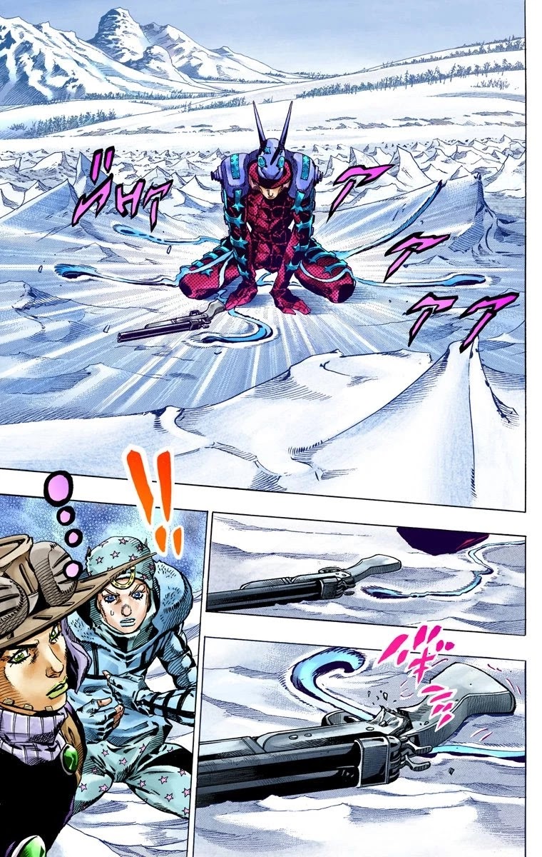 JoJo's Bizarre Adventure Part 7 - Steel Ball Run (Official Colored) chapter 52 page 22