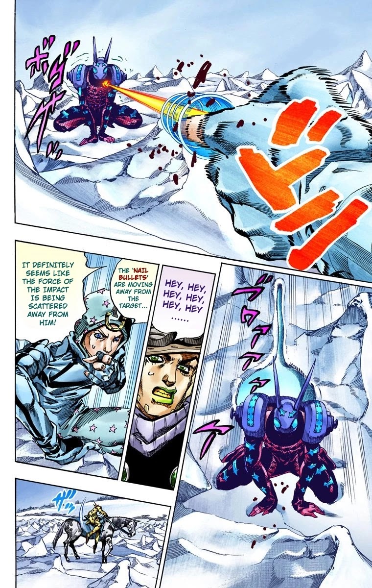 JoJo's Bizarre Adventure Part 7 - Steel Ball Run (Official Colored) chapter 52 page 26