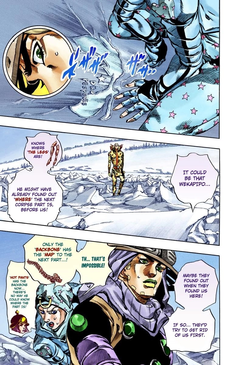 JoJo's Bizarre Adventure Part 7 - Steel Ball Run (Official Colored) chapter 52 page 29