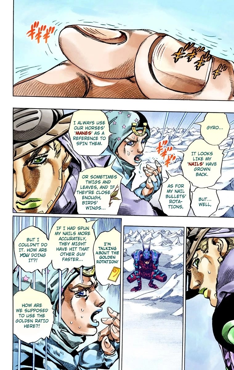 JoJo's Bizarre Adventure Part 7 - Steel Ball Run (Official Colored) chapter 52 page 33