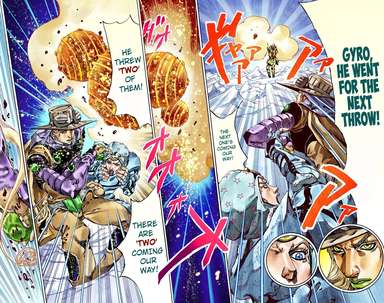 JoJo's Bizarre Adventure Part 7 - Steel Ball Run (Official Colored) chapter 52 page 35