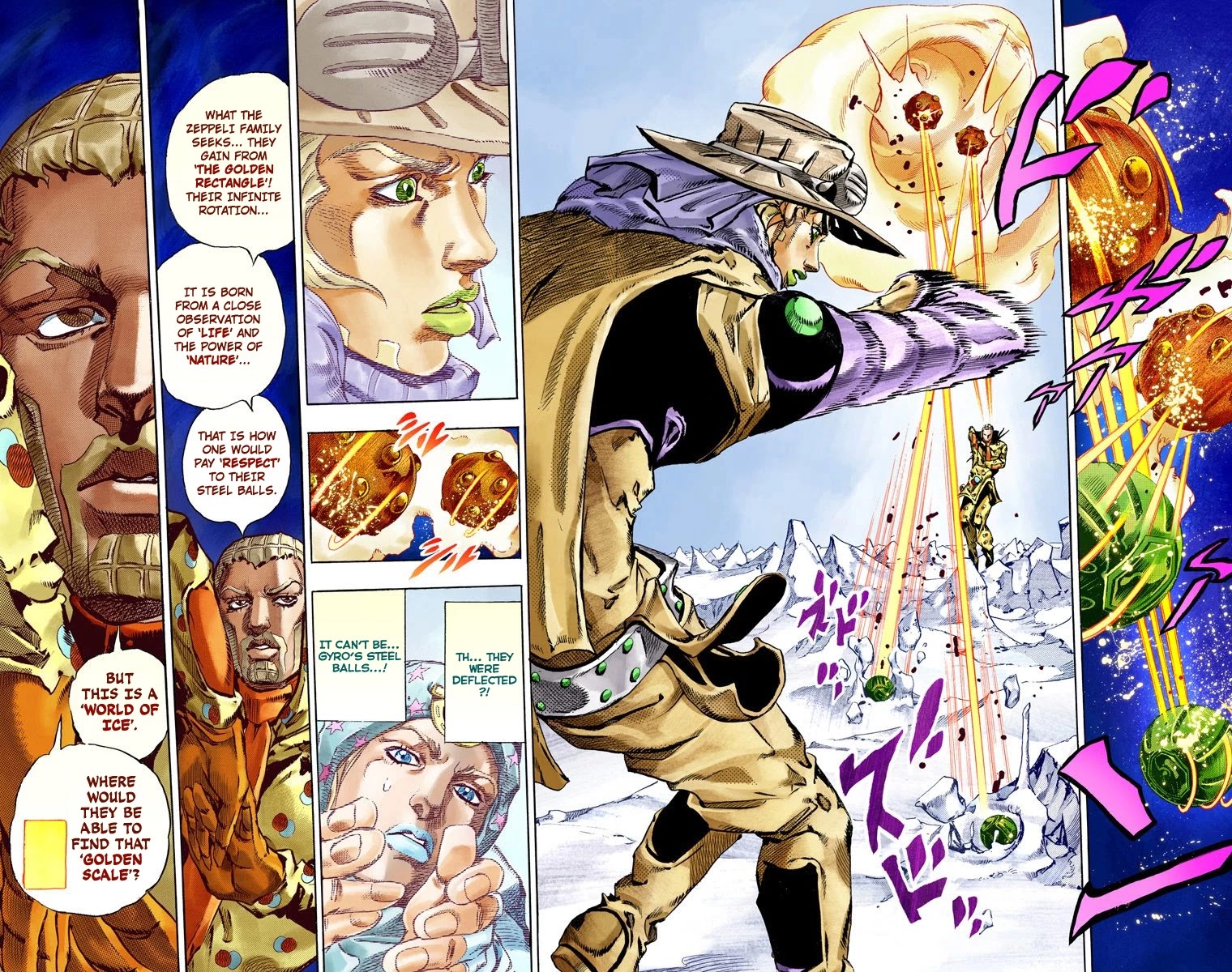 JoJo's Bizarre Adventure Part 7 - Steel Ball Run (Official Colored) chapter 52 page 36