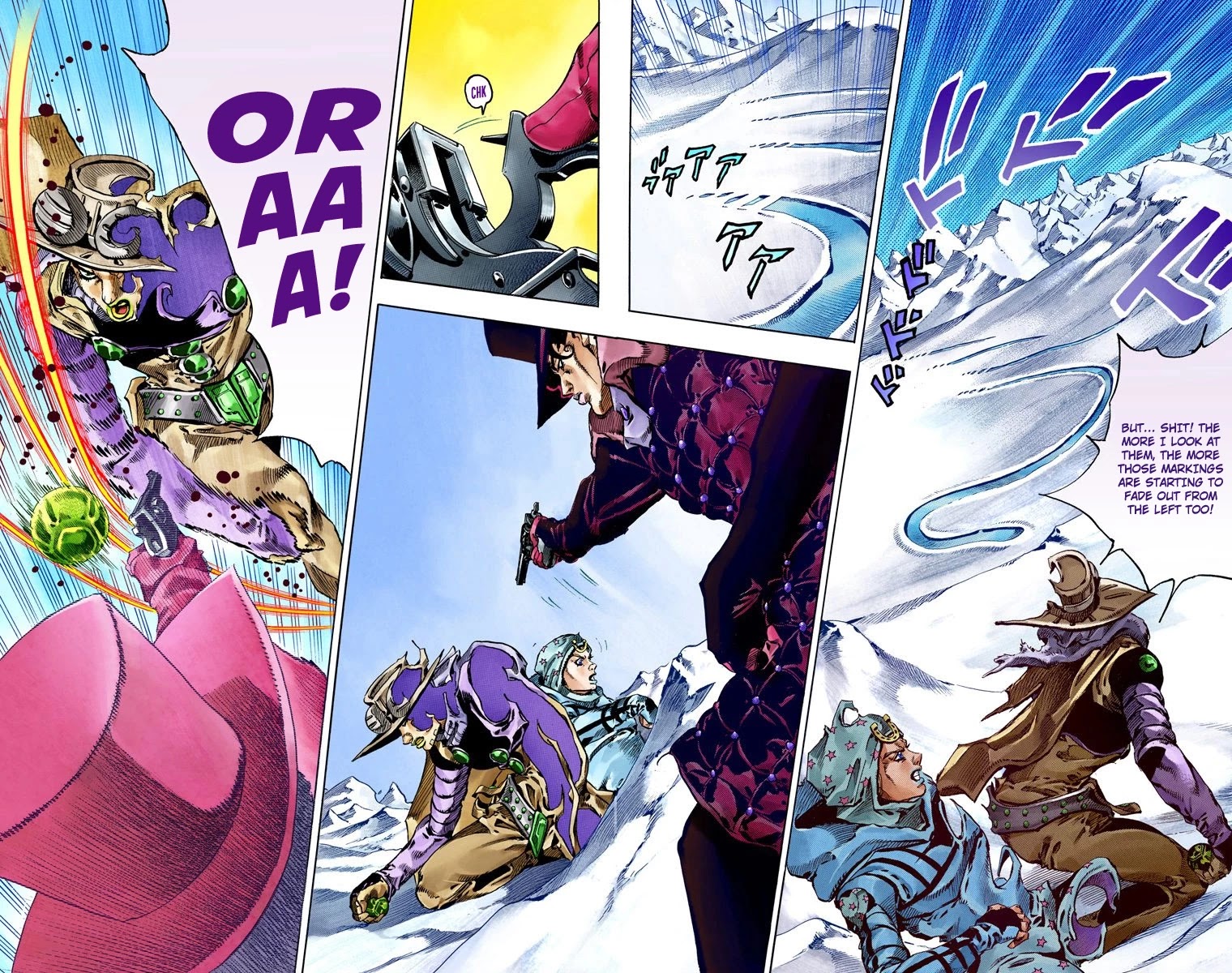 JoJo's Bizarre Adventure Part 7 - Steel Ball Run (Official Colored) chapter 53 page 20