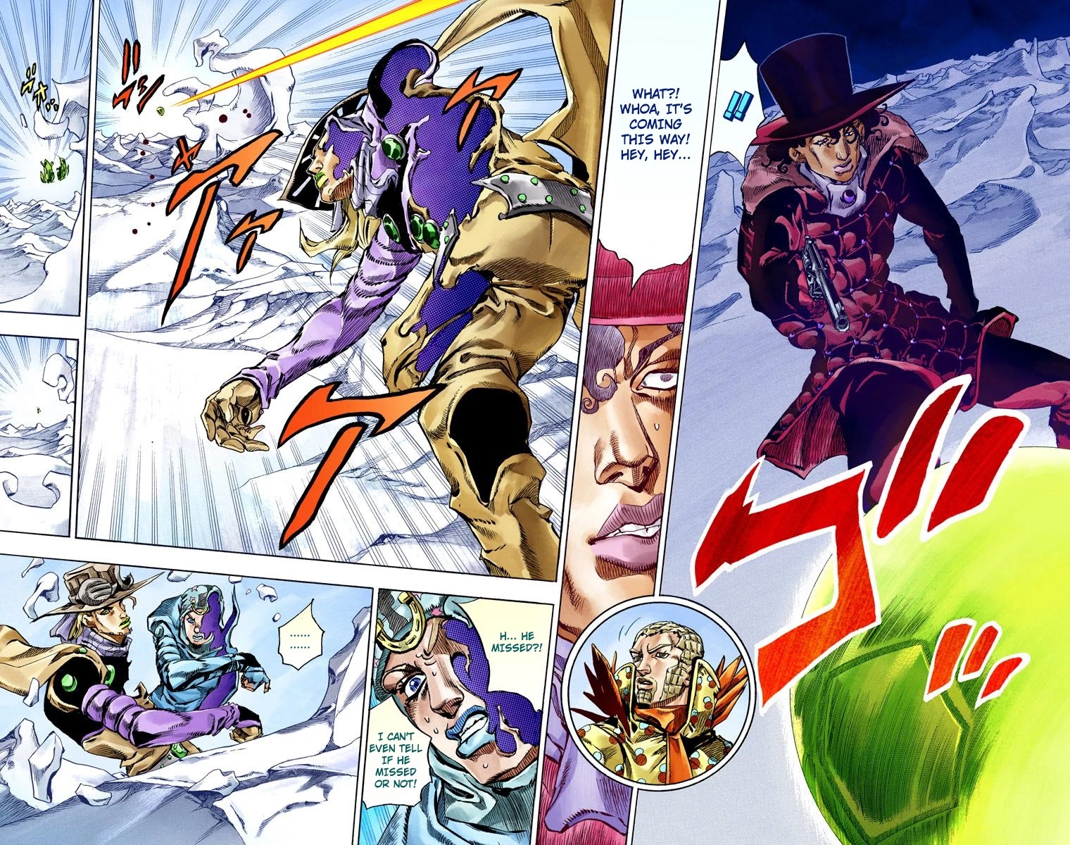 JoJo's Bizarre Adventure Part 7 - Steel Ball Run (Official Colored) chapter 53 page 21