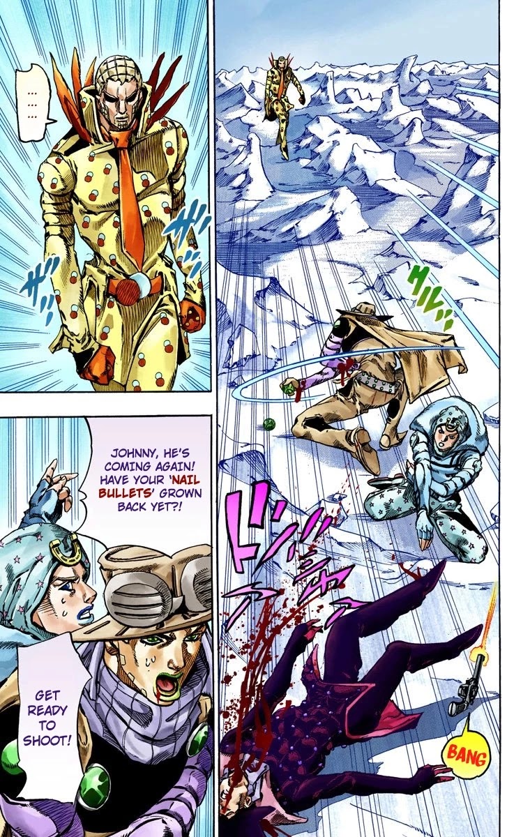 JoJo's Bizarre Adventure Part 7 - Steel Ball Run (Official Colored) chapter 53 page 35