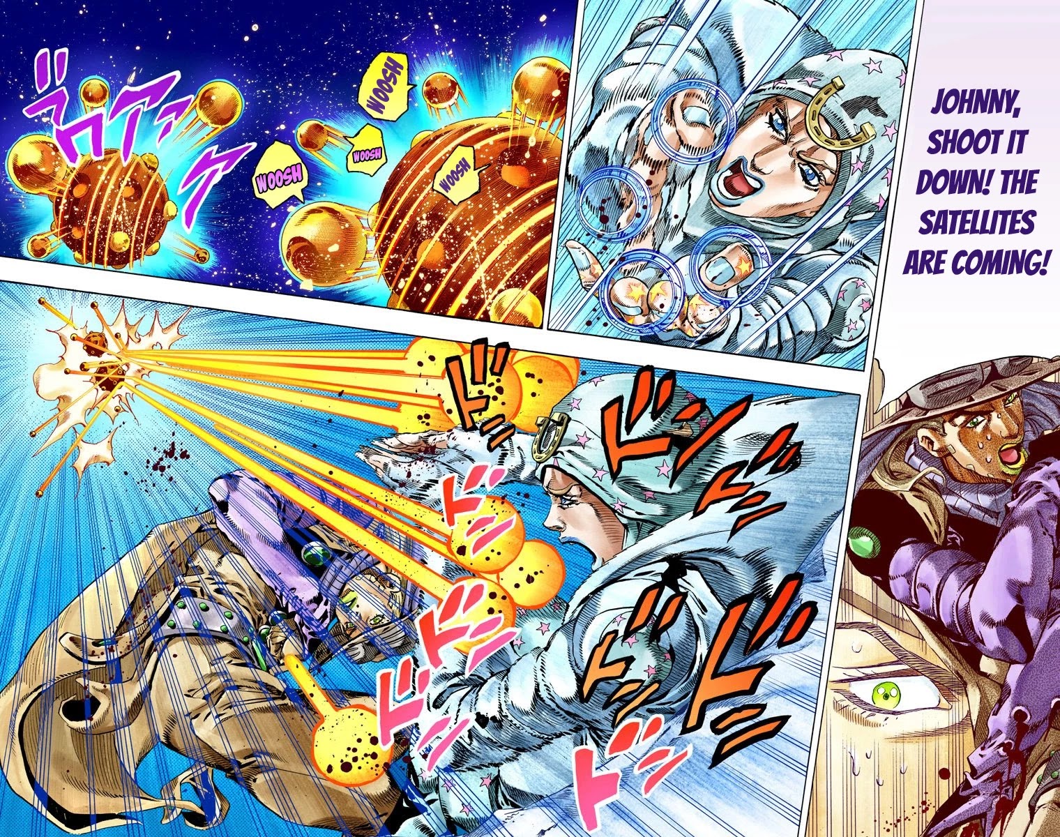 JoJo's Bizarre Adventure Part 7 - Steel Ball Run (Official Colored) chapter 53 page 8