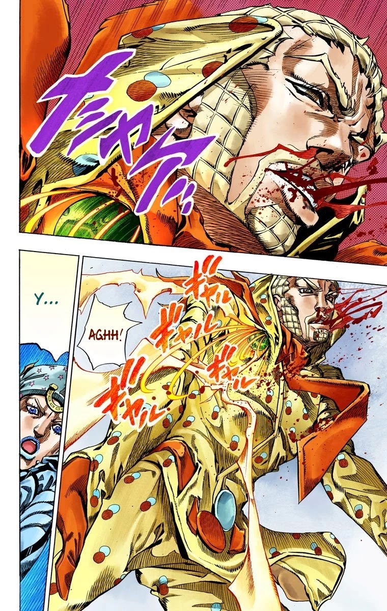 JoJo's Bizarre Adventure Part 7 - Steel Ball Run (Official Colored) chapter 54 page 14