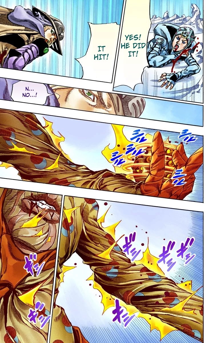 JoJo's Bizarre Adventure Part 7 - Steel Ball Run (Official Colored) chapter 54 page 15