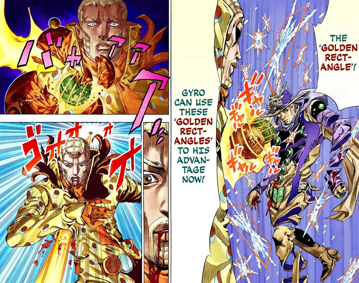 JoJo's Bizarre Adventure Part 7 - Steel Ball Run (Official Colored) chapter 54 page 32