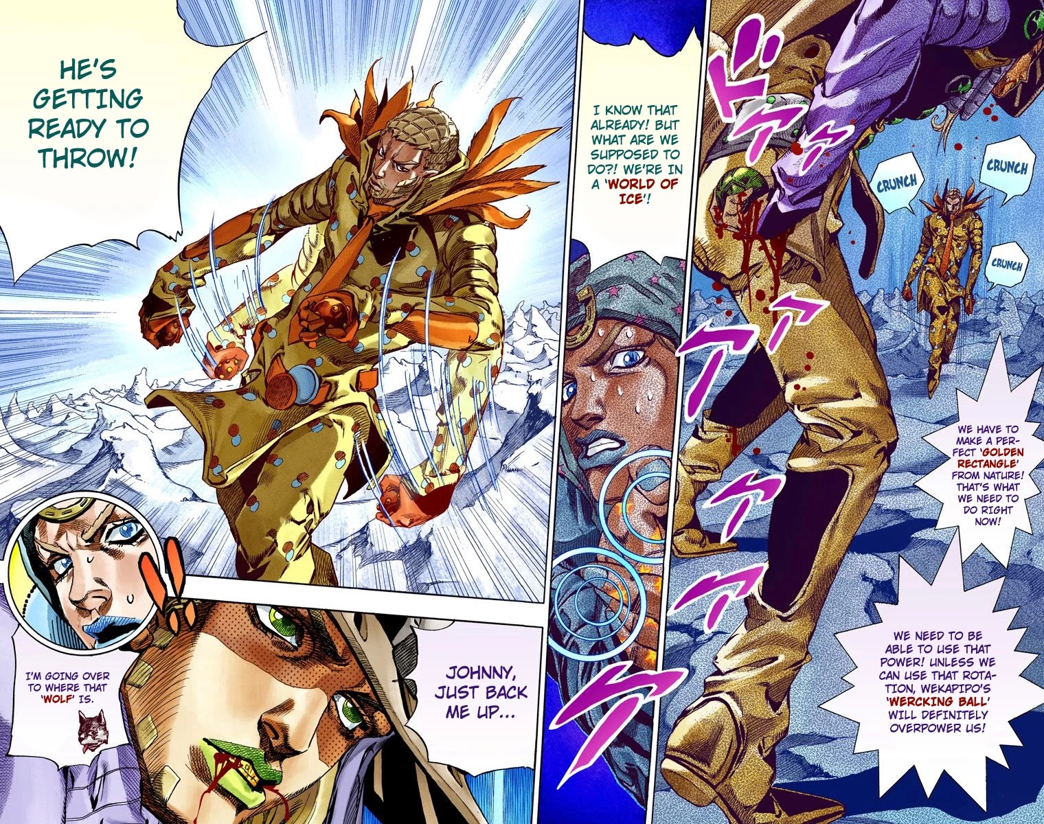 JoJo's Bizarre Adventure Part 7 - Steel Ball Run (Official Colored) chapter 54 page 5
