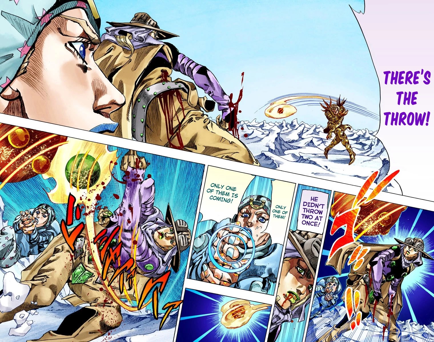 JoJo's Bizarre Adventure Part 7 - Steel Ball Run (Official Colored) chapter 54 page 7