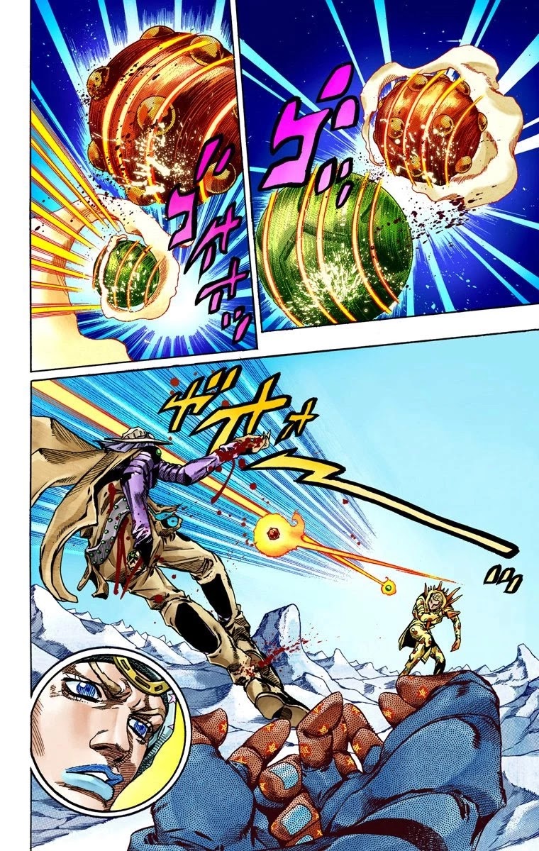JoJo's Bizarre Adventure Part 7 - Steel Ball Run (Official Colored) chapter 54 page 8