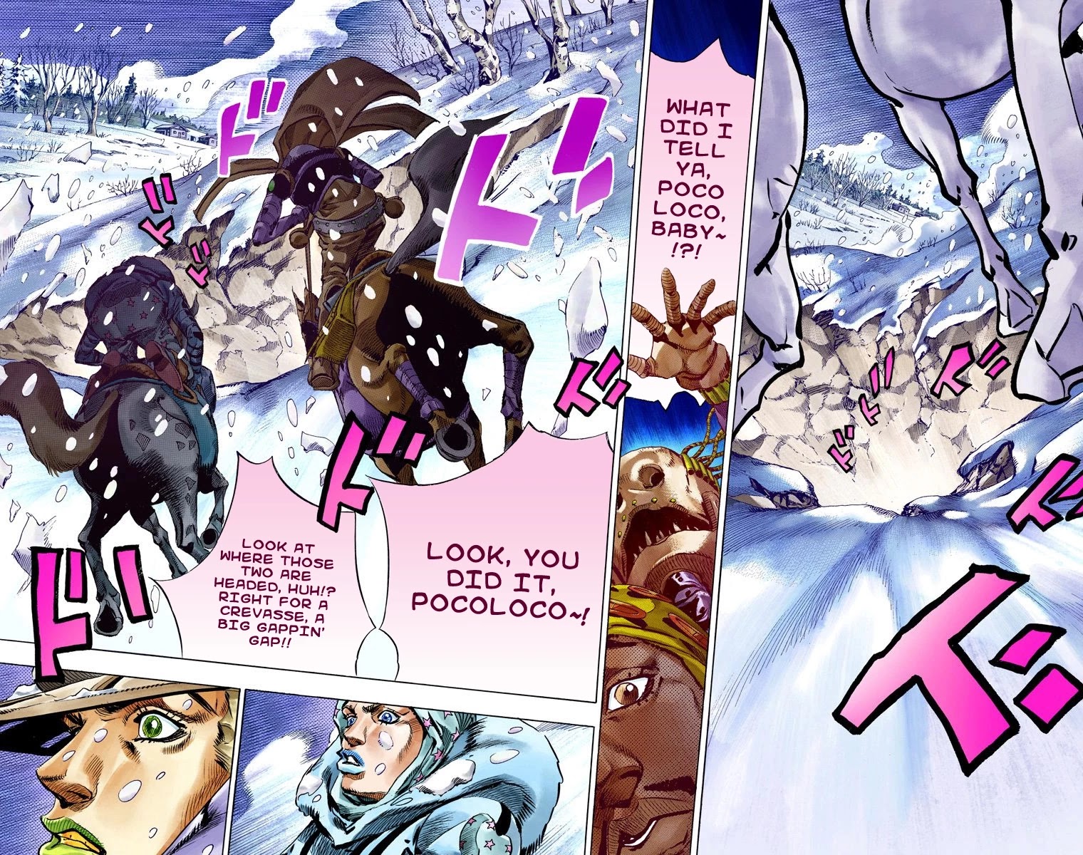 JoJo's Bizarre Adventure Part 7 - Steel Ball Run (Official Colored) chapter 55 page 16
