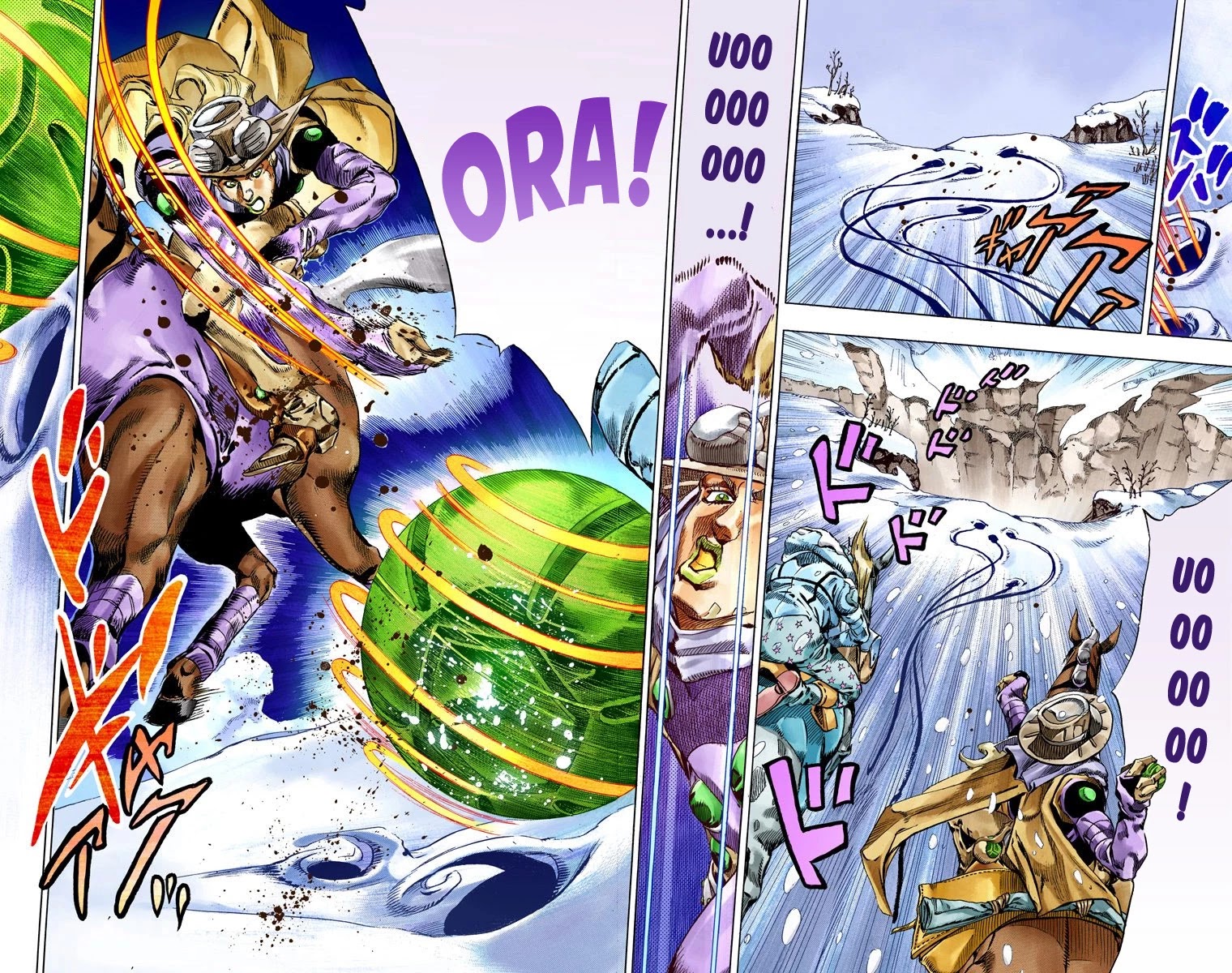 JoJo's Bizarre Adventure Part 7 - Steel Ball Run (Official Colored) chapter 55 page 19