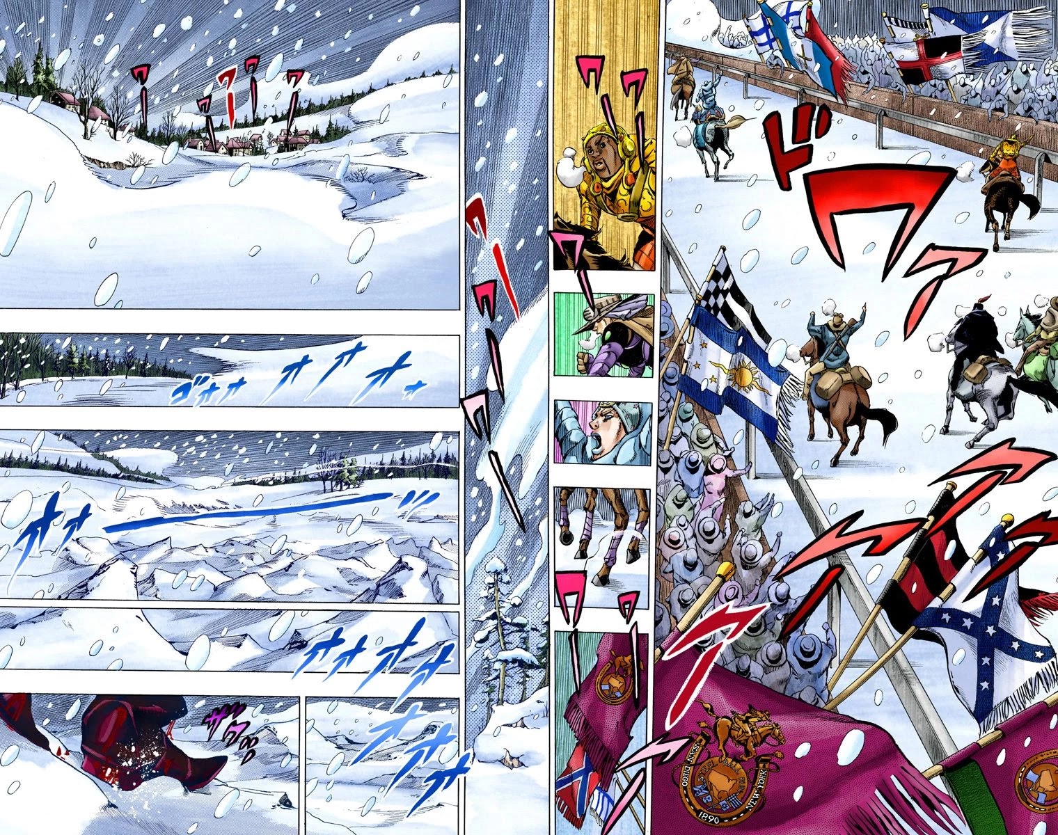 JoJo's Bizarre Adventure Part 7 - Steel Ball Run (Official Colored) chapter 55 page 26