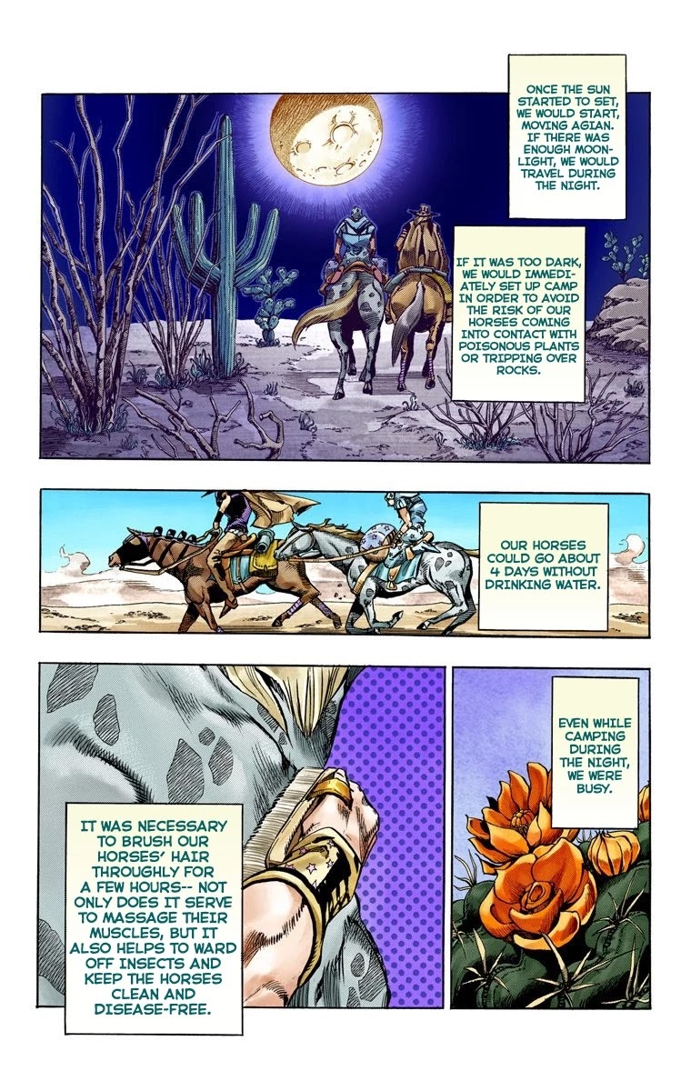 JoJo's Bizarre Adventure Part 7 - Steel Ball Run (Official Colored) chapter 55 page 4