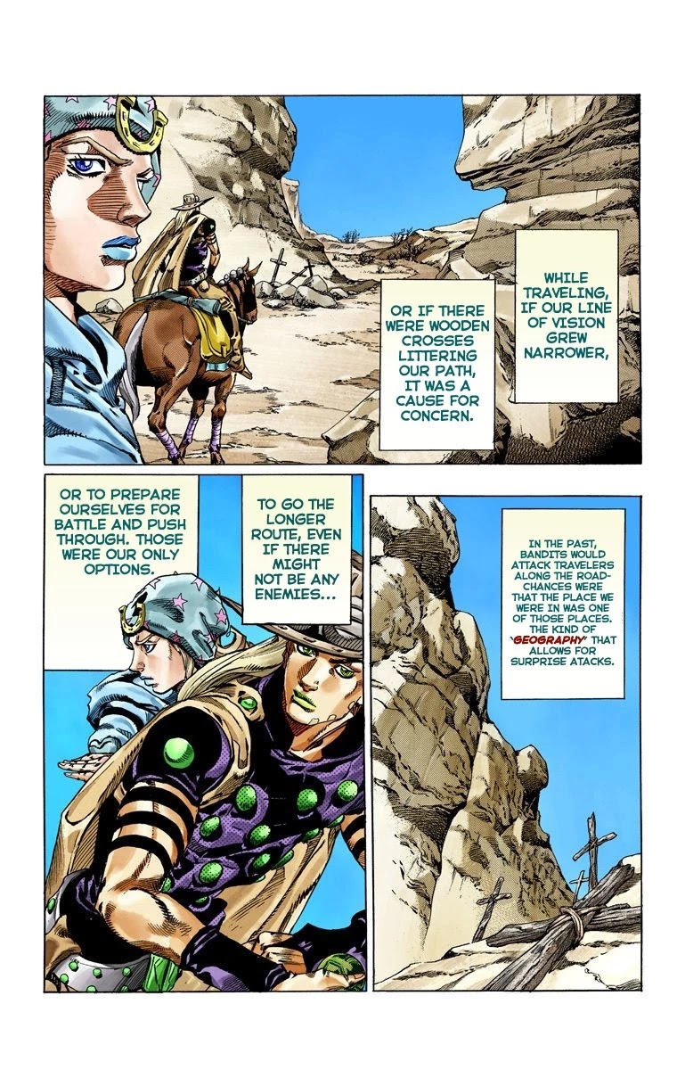 JoJo's Bizarre Adventure Part 7 - Steel Ball Run (Official Colored) chapter 55 page 5