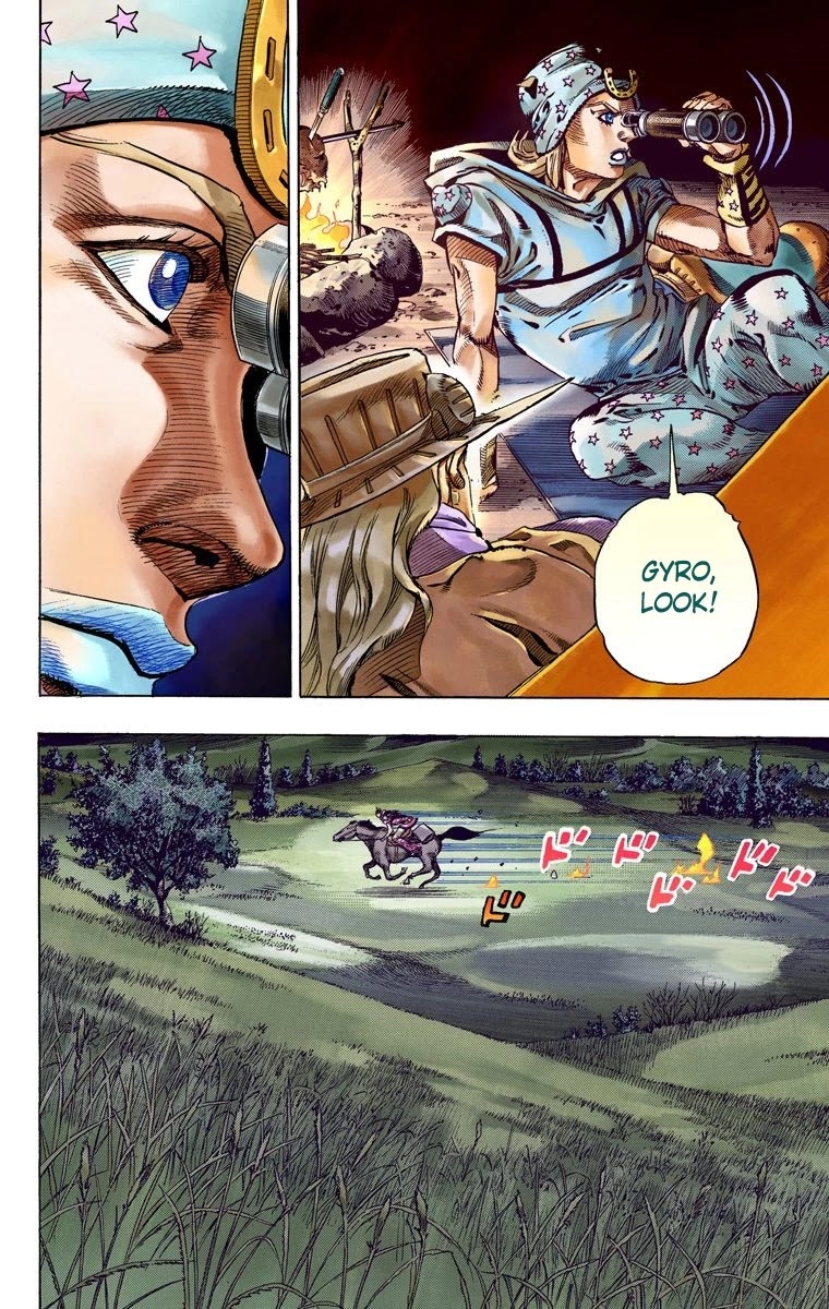 JoJo's Bizarre Adventure Part 7 - Steel Ball Run (Official Colored) chapter 56 page 10