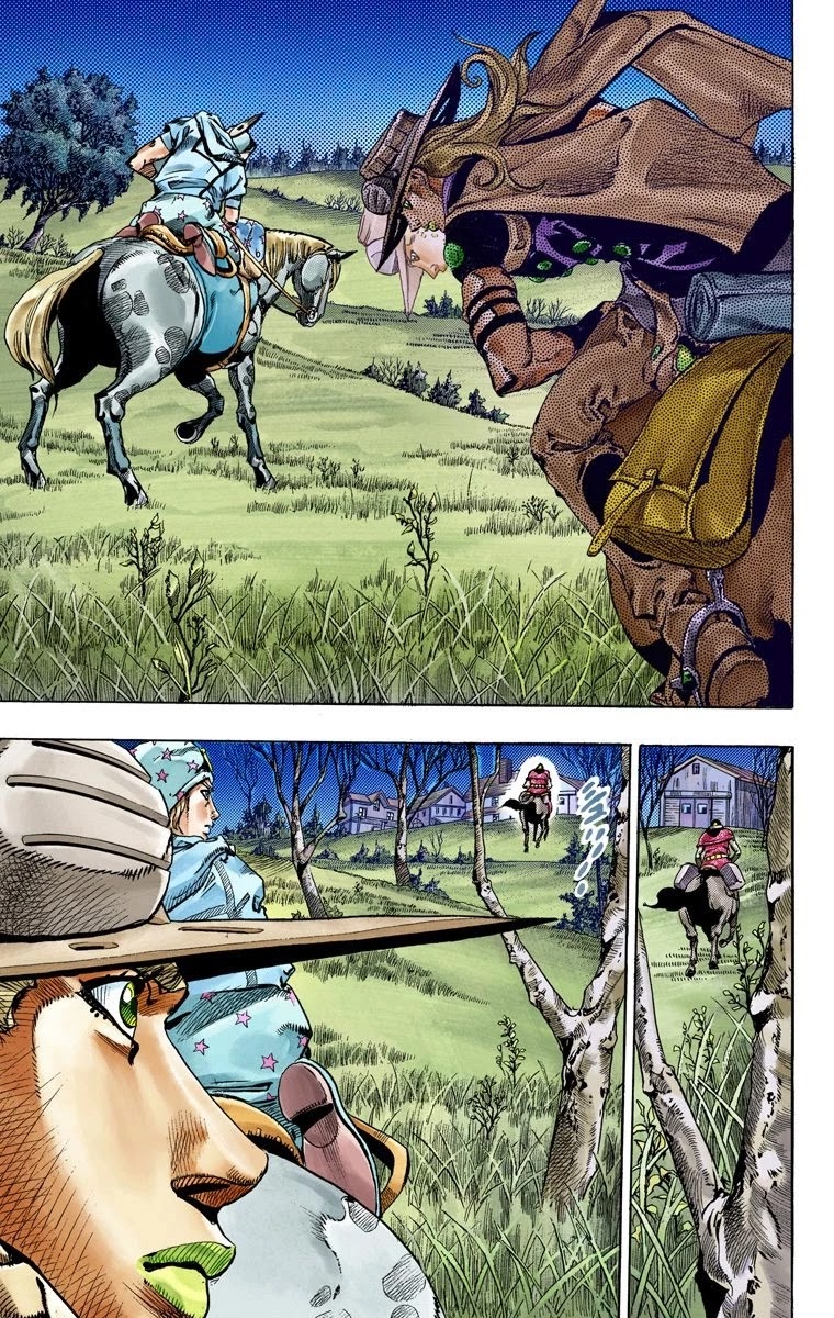 JoJo's Bizarre Adventure Part 7 - Steel Ball Run (Official Colored) chapter 56 page 13
