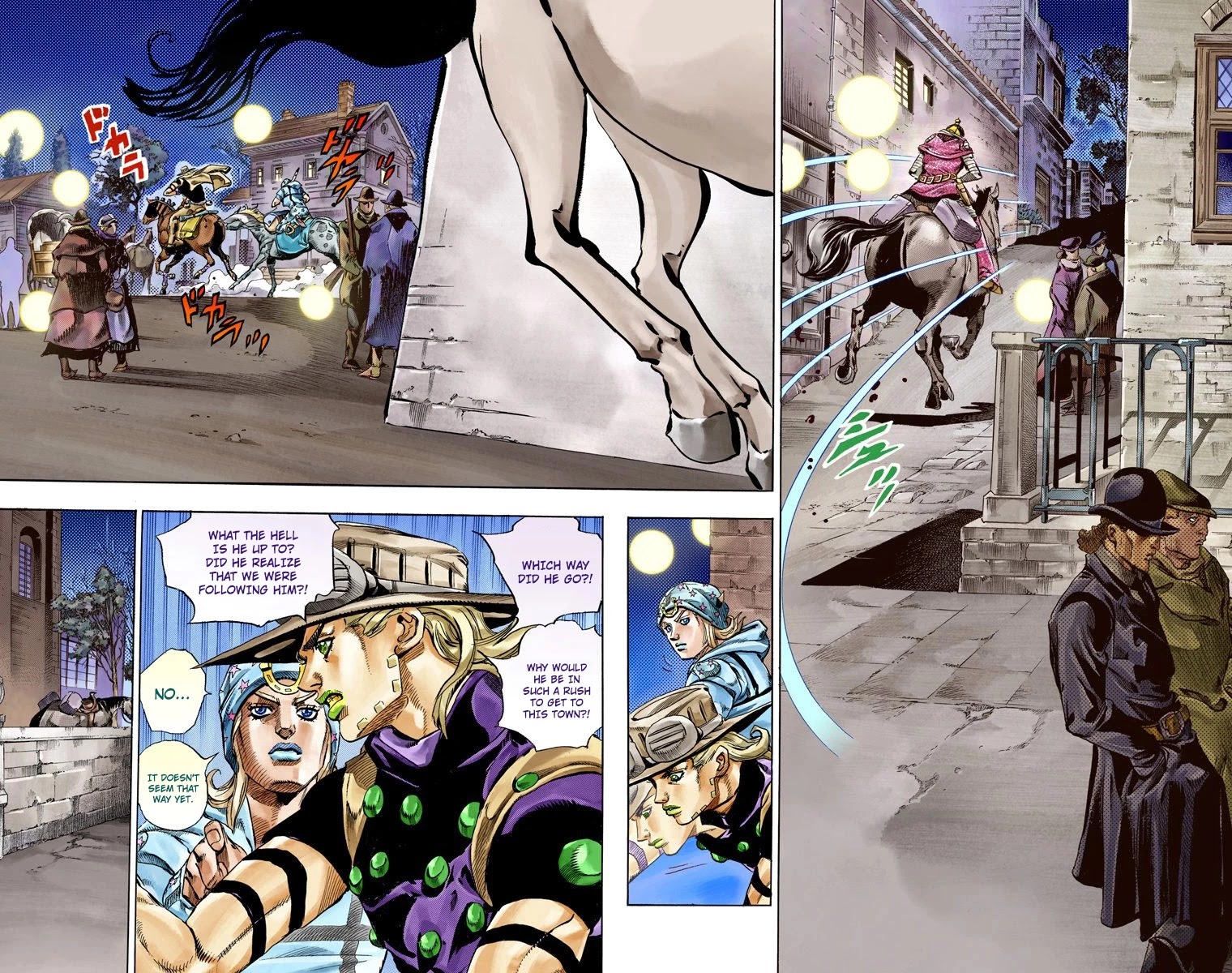 JoJo's Bizarre Adventure Part 7 - Steel Ball Run (Official Colored) chapter 56 page 14