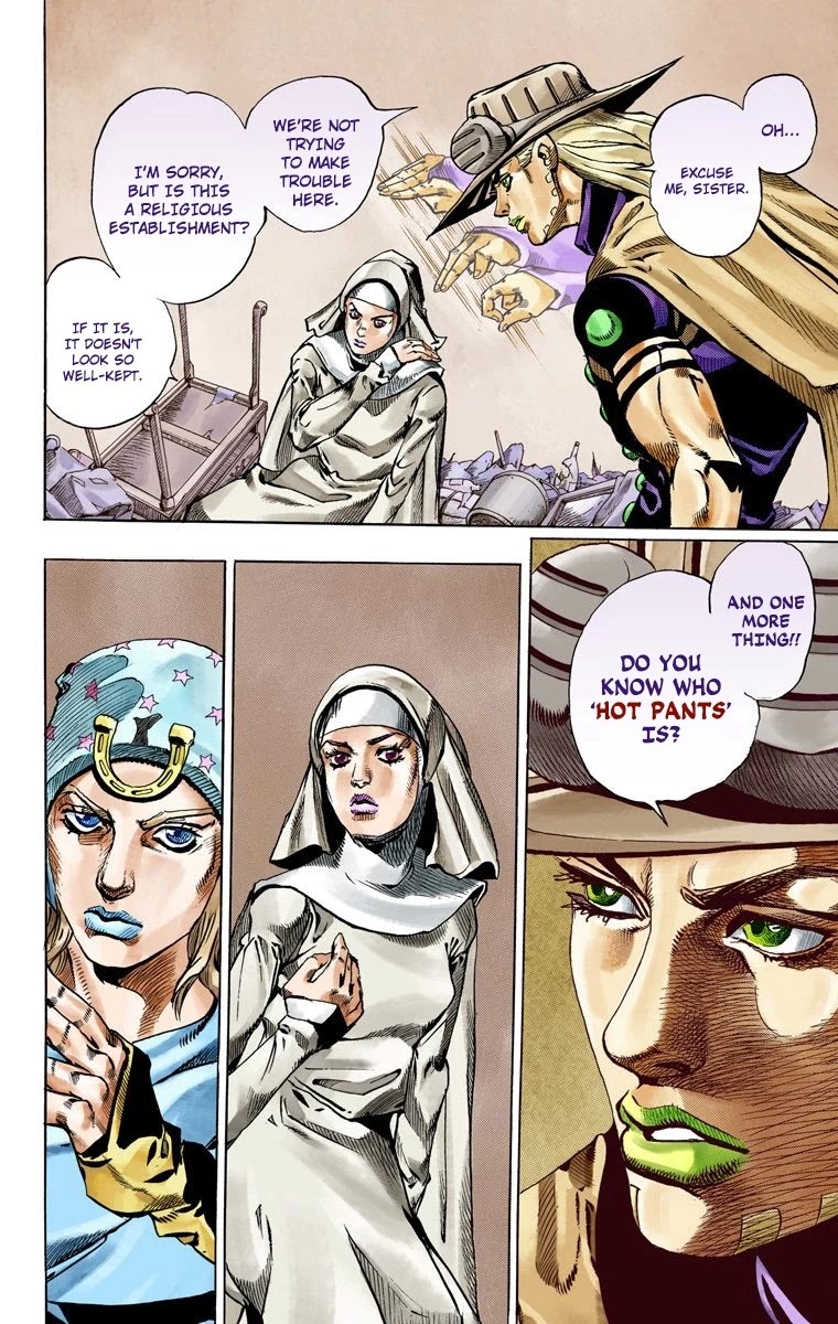 JoJo's Bizarre Adventure Part 7 - Steel Ball Run (Official Colored) chapter 56 page 19