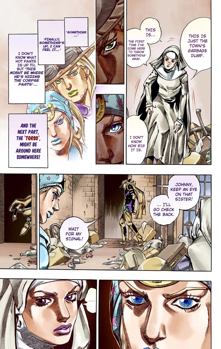 JoJo's Bizarre Adventure Part 7 - Steel Ball Run (Official Colored) chapter 56 page 20