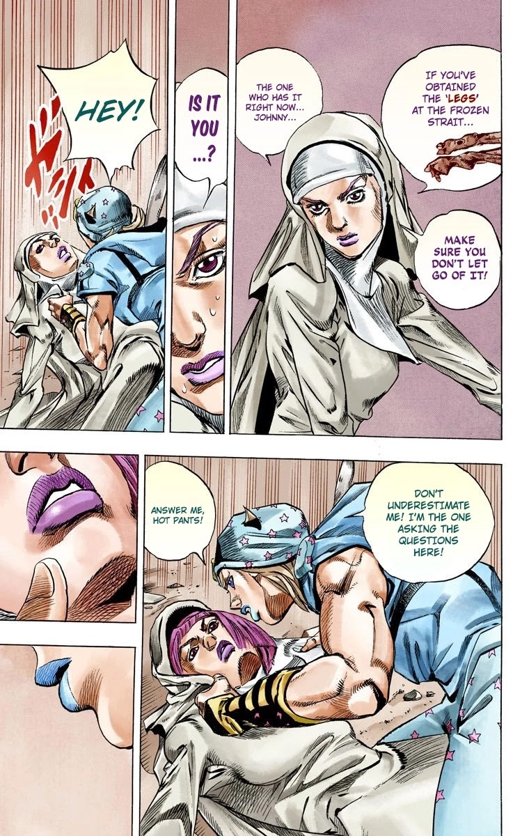 JoJo's Bizarre Adventure Part 7 - Steel Ball Run (Official Colored) chapter 56 page 22