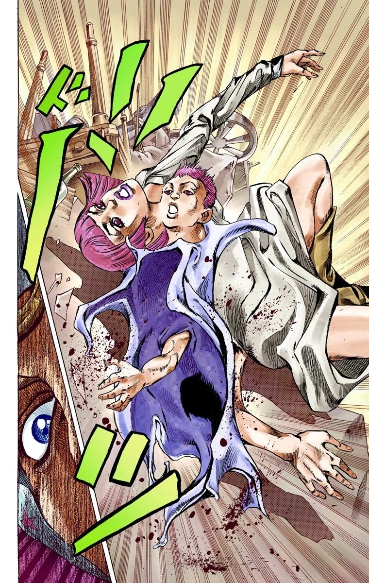 JoJo's Bizarre Adventure Part 7 - Steel Ball Run (Official Colored) chapter 56 page 26