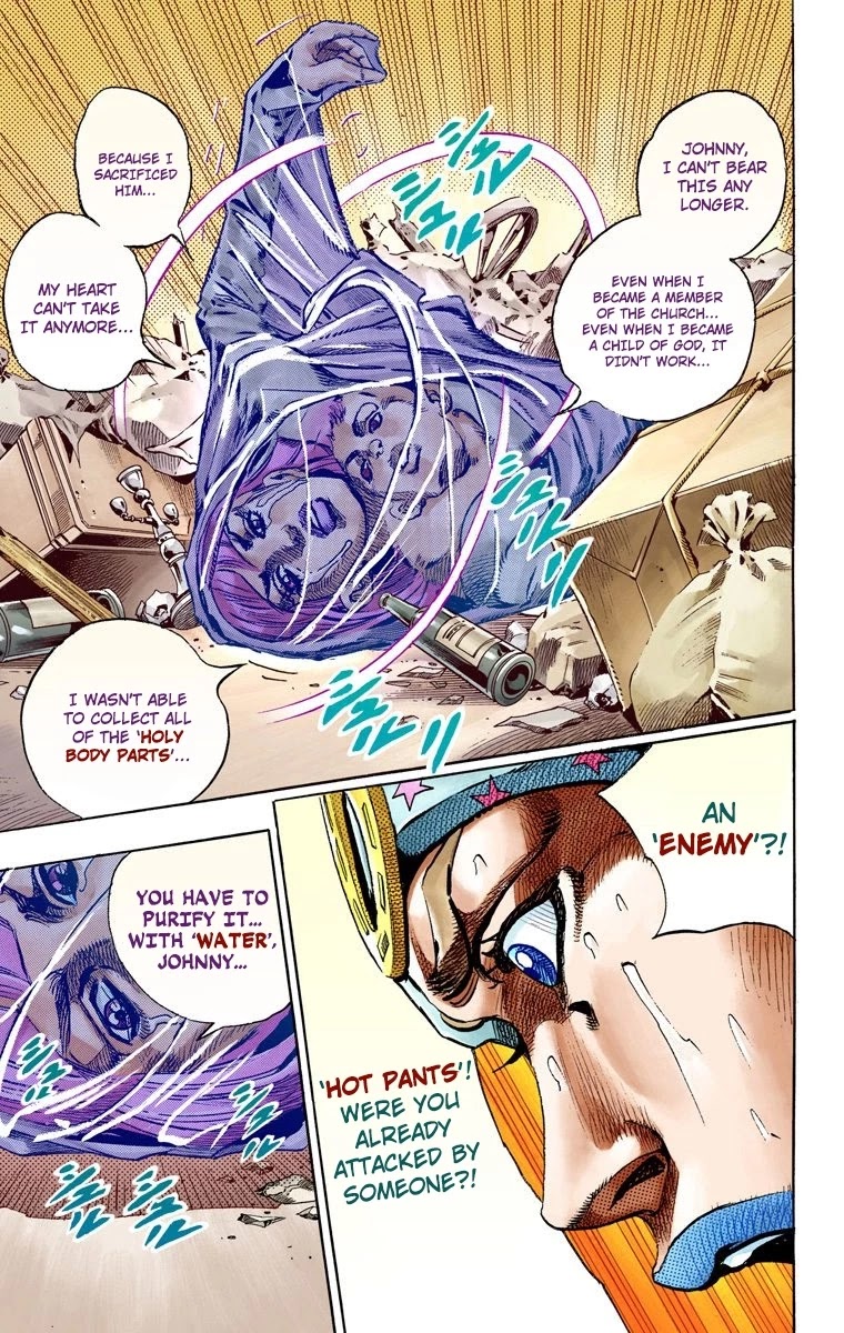 JoJo's Bizarre Adventure Part 7 - Steel Ball Run (Official Colored) chapter 56 page 27