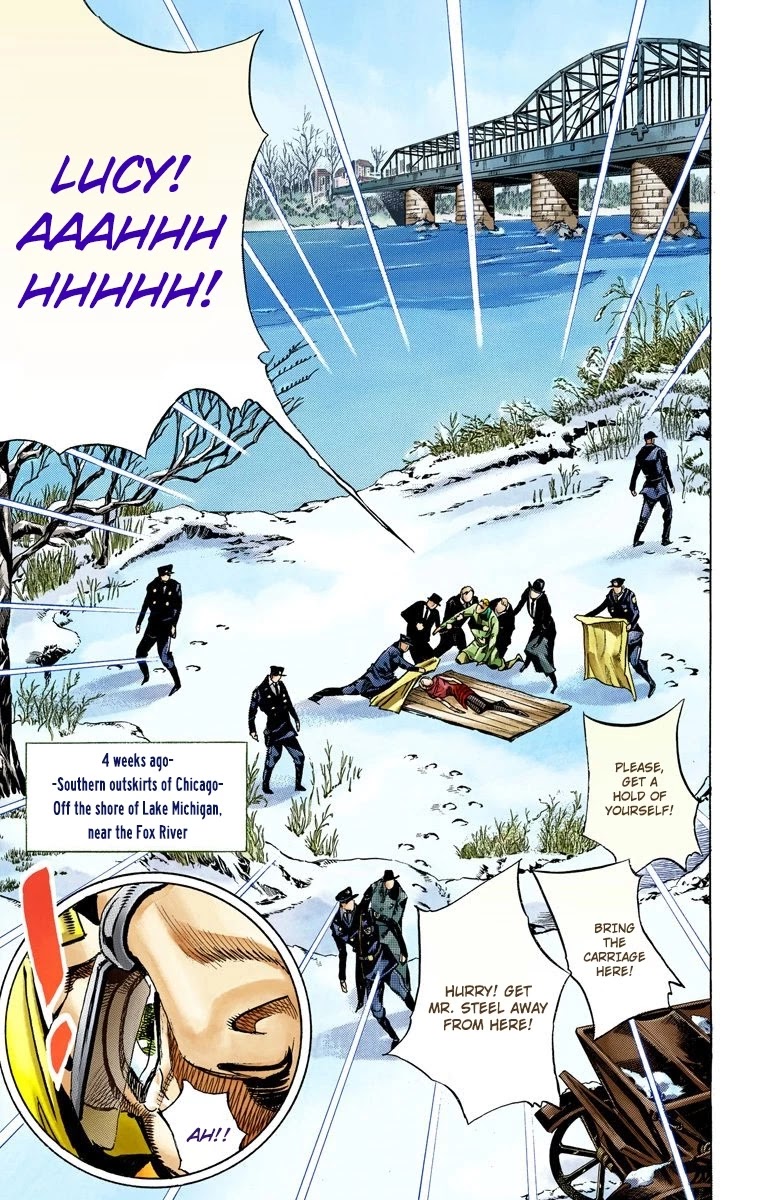 JoJo's Bizarre Adventure Part 7 - Steel Ball Run (Official Colored) chapter 56 page 5