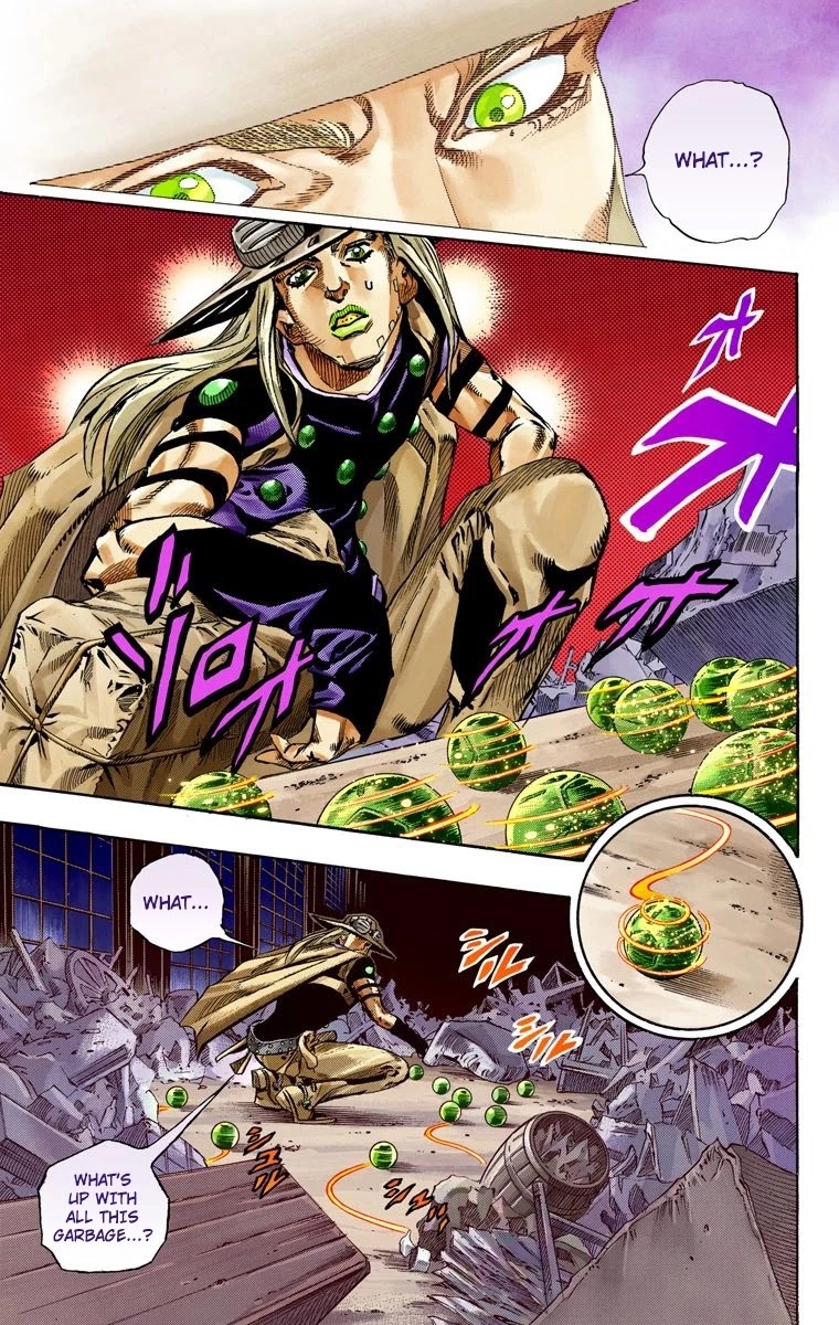 JoJo's Bizarre Adventure Part 7 - Steel Ball Run (Official Colored) chapter 57 page 13