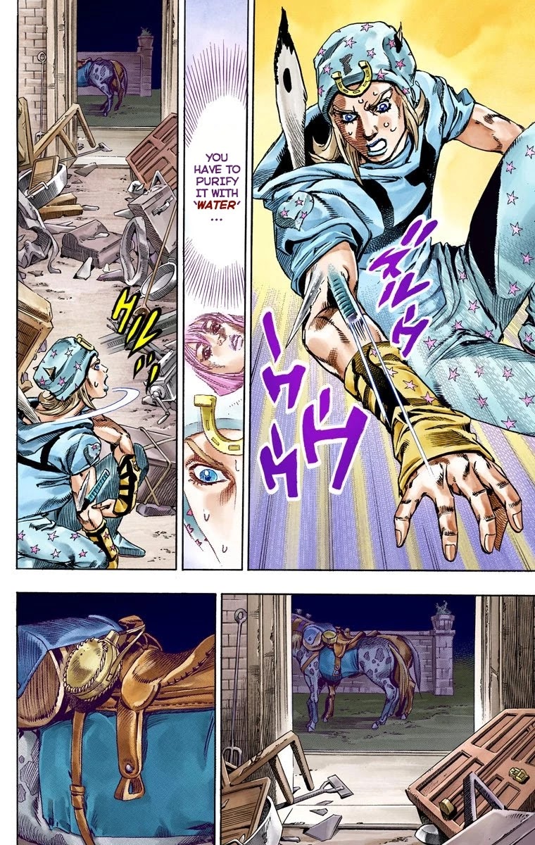 JoJo's Bizarre Adventure Part 7 - Steel Ball Run (Official Colored) chapter 57 page 23
