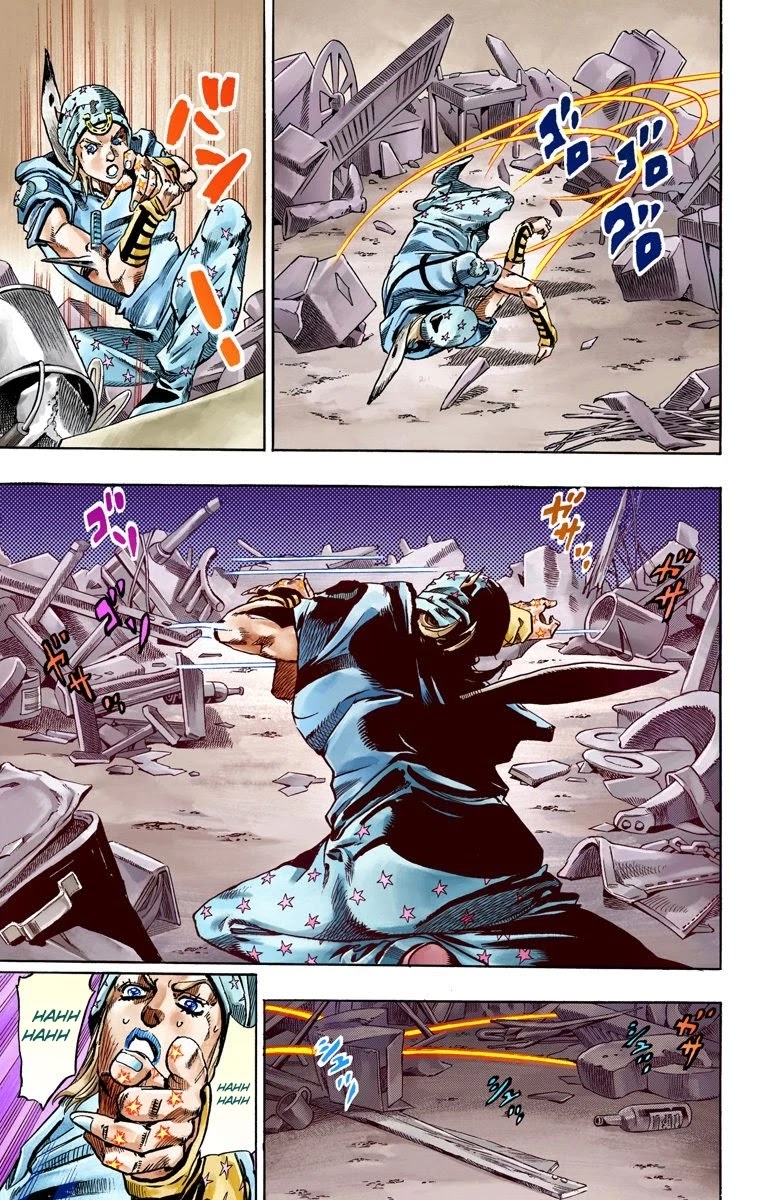 JoJo's Bizarre Adventure Part 7 - Steel Ball Run (Official Colored) chapter 57 page 26