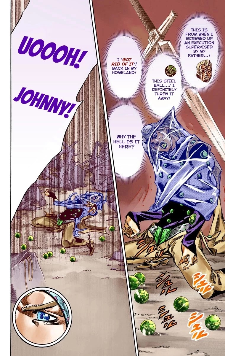 JoJo's Bizarre Adventure Part 7 - Steel Ball Run (Official Colored) chapter 57 page 34